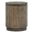 Magnussen Home Baisden Tobacco Round Accent End Table