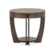 Magnussen Home Lyndale Nutmeg Round End Table