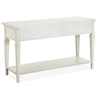 Magnussen Home Newport Alabaster Rectangular Sofa Table