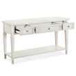 Magnussen Home Newport Alabaster Rectangular Sofa Table