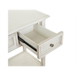 Magnussen Home Newport Alabaster Rectangular Sofa Table