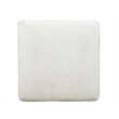 Magnussen Home Lindon Belgian Wheat White Upholstered Stool