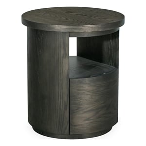 Magnussen Home Bosley Coffee Bean Round End Table