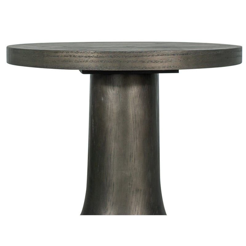Magnussen Home Bosley Coffee Bean Round Accent Table