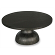 Magnussen Home Bosley Coffee Bean Round Cocktail Table