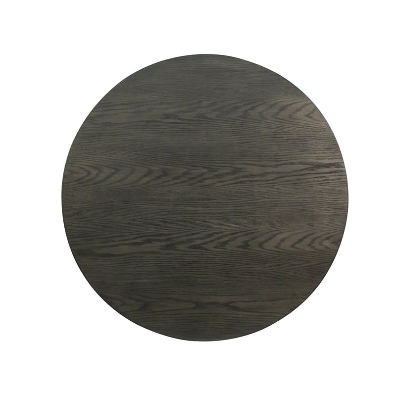 Magnussen Home Bosley Coffee Bean Round Cocktail Table