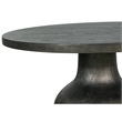 Magnussen Home Bosley Coffee Bean Round Cocktail Table
