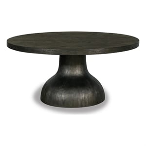 Magnussen Home Bosley Coffee Bean Round Cocktail Table