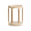 Salt Life Home Sunset Cove Sanibel Brown Drum Table
