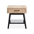 Magnussen Home Fletcher Driftwood Rectangular End Table