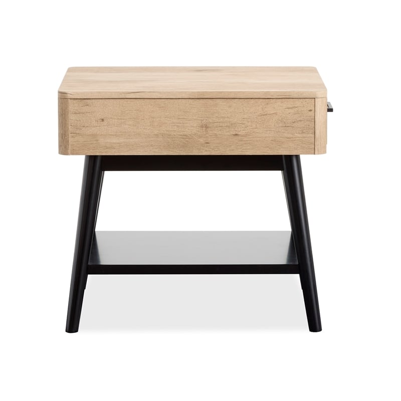 Magnussen Home Fletcher Driftwood Rectangular End Table
