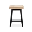 Magnussen Home Fletcher Driftwood Square Accent Table