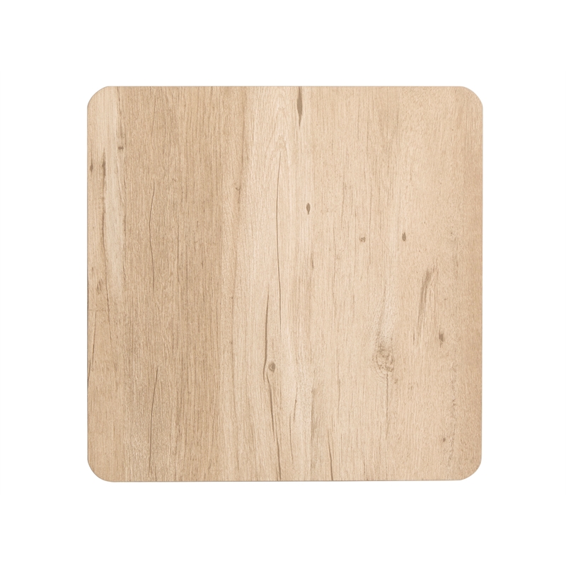 Magnussen Home Fletcher Driftwood Square Accent Table