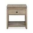 Magnussen Home Conrad Stone Harbor Grey Rectangular End Table