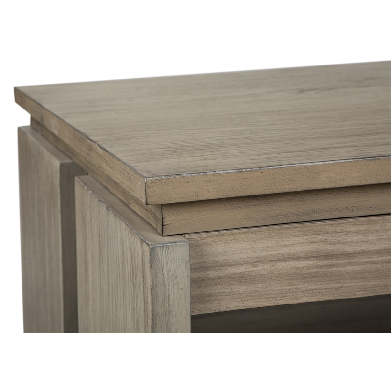 Magnussen Home Conrad Stone Rectangular Lift Top Cocktail Table With Casters