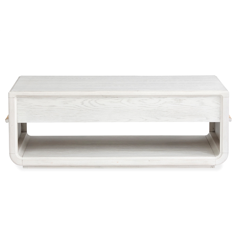 Magnussen Home Sunset Cove Rectangular Cocktail Table With Casters