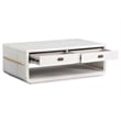 Magnussen Home Sunset Cove Rectangular Cocktail Table With Casters