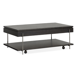 Magnussen Home Spencer Lift Top Storage Cocktail Table With Casters