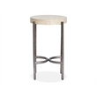 Magnussen Home Jennings Nickel Round Accent Table