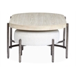Magnussen Home Jennings Oval Cocktail Table With 2 Ottomans