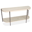 Magnussen Home Jennings Demilune Sofa Table