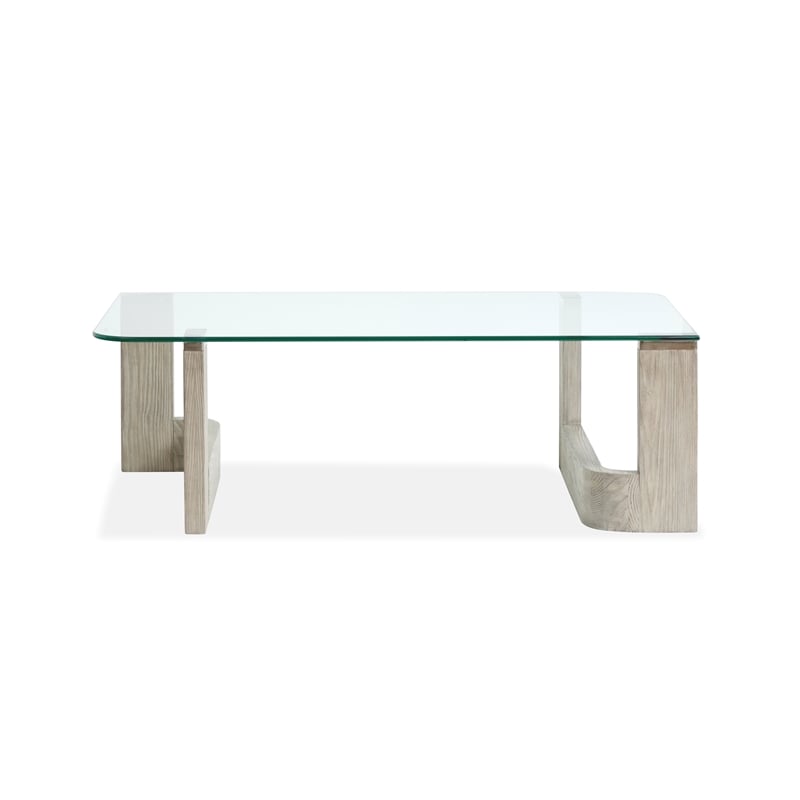 Magnussen Home Bartlett Smokey Pine Rectangular Cocktail Table