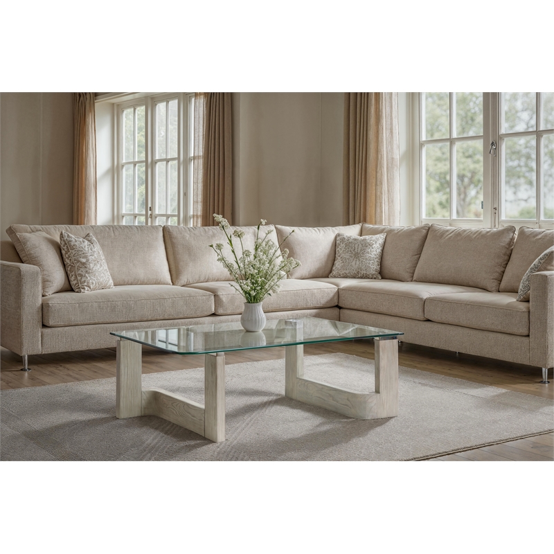 Magnussen Home Bartlett Smokey Pine Rectangular Cocktail Table
