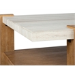 Magnussen Home Carrington Honey Wheat Rectangular Cocktail Table