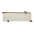 Magnussen Home Carrington Honey Wheat Rectangular Sofa Table