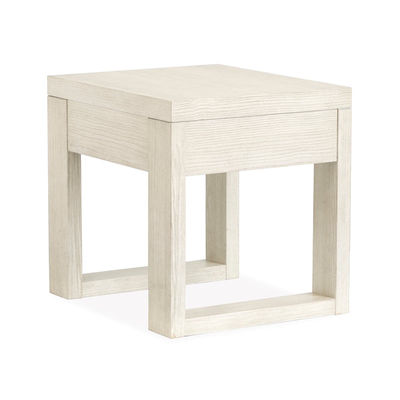 Magnussen Home Refton Balboa Mist Rectangular End Table