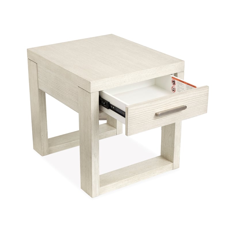 Magnussen Home Refton Balboa Mist Rectangular End Table