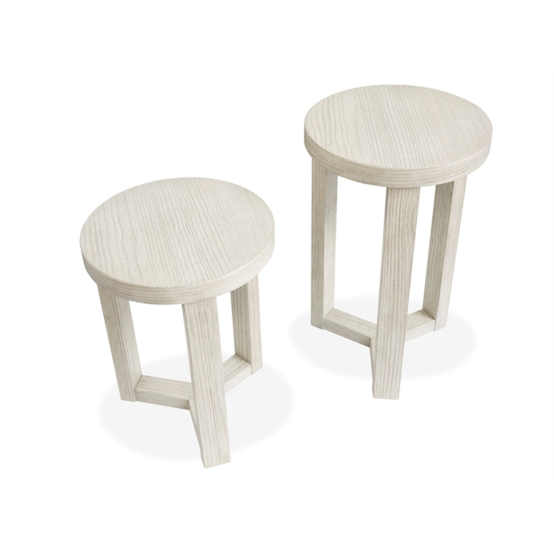 Magnussen Home Refton Balboa Mist Nesting Accent Table