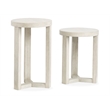 Magnussen Home Refton Balboa Mist Nesting Accent Table