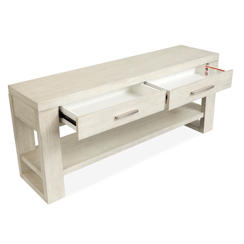 Magnussen Home Refton Balboa Mist Rectangular Sofa Table