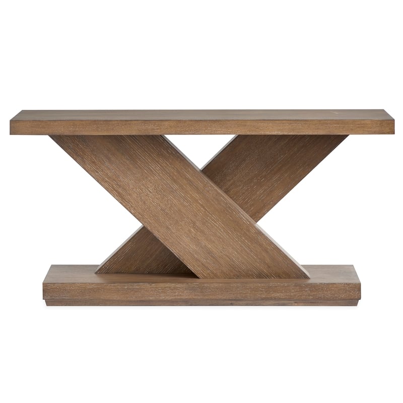 Magnussen Home Lansbury Antique Wheat Rectangular Sofa Table