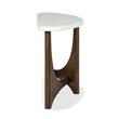 Magnussen Home Arwen Turkish Coffee Demilune Sofa Table
