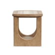Magnussen Home Bradford Riverbed Beige Rectangular End Table