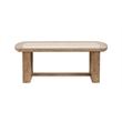 Magnussen Home Bradford Riverbed Beige Rectangular Cocktail Table