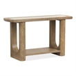 Magnussen Home Bradford Riverbed Beige Rectangular Sofa Table