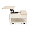 Salt Life Home Echo Isles Lift Top Storage Cocktail Table With Casters