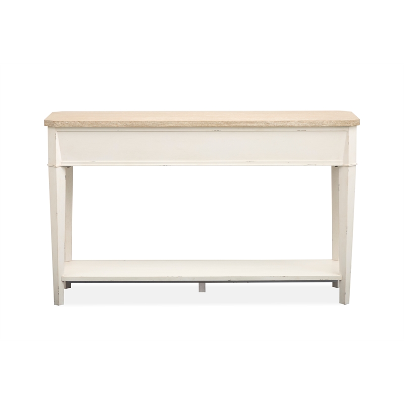 Salt Life Home Echo Isles Sea Pearl And Driftwood Rectangular Sofa Table