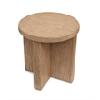 Magnussen Home Hayden Golden Oat Round End Table