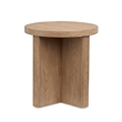 Magnussen Home Hayden Golden Oat Round End Table