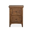 Magnussen Home Bay Creek Toasted Nutmeg Small Drawer Nightstand