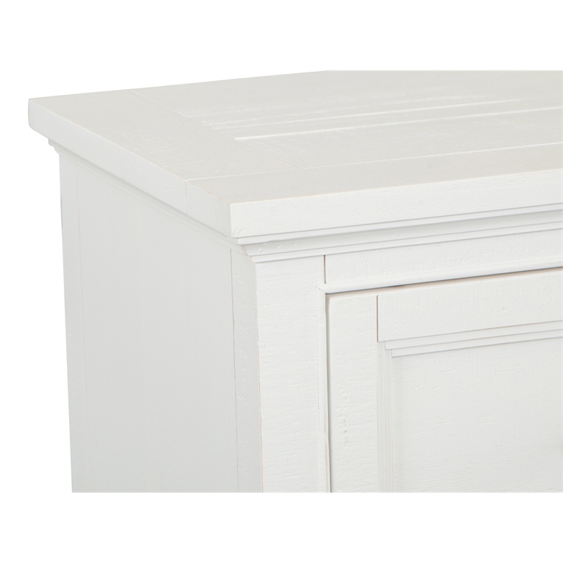 Magnussen Home Heron Cove Chalk White And Dovetail Grey Small Drawer Nightstand