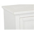 Magnussen Home Heron Cove Chalk White And Dovetail Grey Small Drawer Nightstand