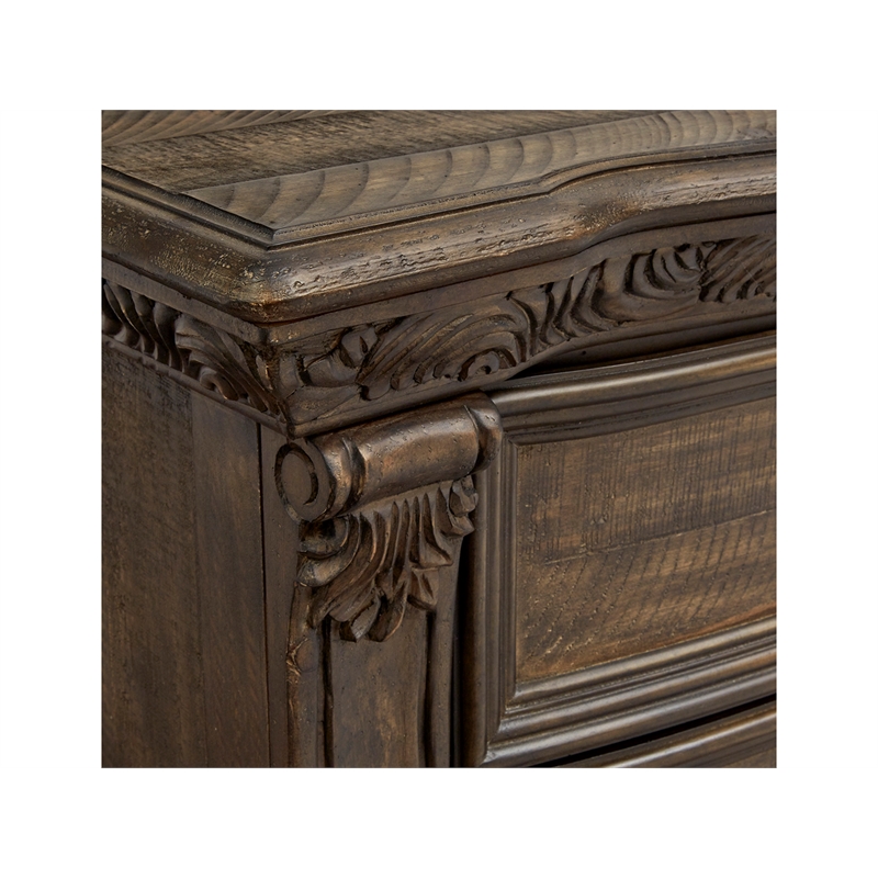Magnussen Home Durango Willadeene Brown Drawer Nightstand