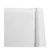 Magnussen Home Lindon Queen White Upholstered Island Bed