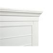 Magnussen Home Charleston White Dove Queen White Panel Storage Bed