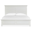 Magnussen Home Charleston White Dove King White Panel Bed